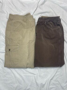 (2 pair)Duluth Trading Co. men’s work pant size 40x34